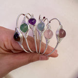 Handmade crystal bracelet