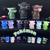 Pokemon carving baby yoda