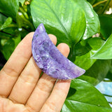 Charoite Moon Star