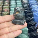 Owl carving