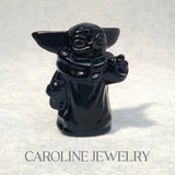 Pokemon baby yoda carving