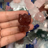 Hello kitty small carving
