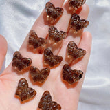 Mini Smoky Quartz Butterlfy (drilled)