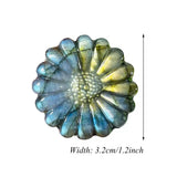 Labradorite daisy flower