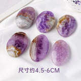 Amethyst mix agate palmstone