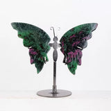 Ruby zoisite butterfly