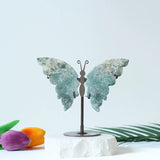 Moss agate butterfly