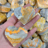 Bumblebee jasper heart