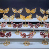 Fire quartz and Golden healer wing