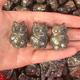 Pyrite owl