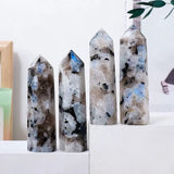 Rainbow moonstone tower