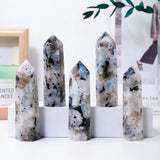 Rainbow moonstone tower