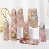 Flower agate tower