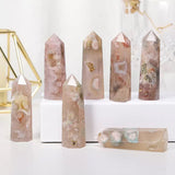 Flower agate tower