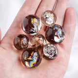 Rainbow smoky quartz sphere