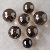 Smoky quartz sphere
