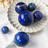 Blue lapis sphere