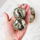 Pyrite sphere (made in Peru)