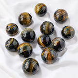 Blue tiger eye sphere