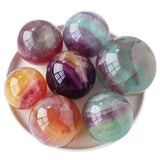 Candy fluorite sphere
