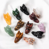 Crystal dragon head