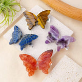 Crystal butterfly hairpin
