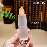 Selenite candle