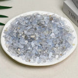 Blue chalcedony chips