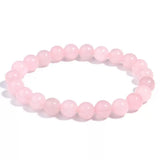 Rose quartz bracelet 8mm