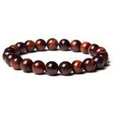 Red tiger eye bracelet 8mm
