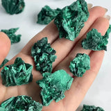 Raw malachite