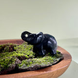 Elephant carving