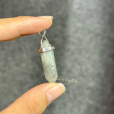 Two cusps  crystal pendant