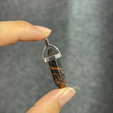 Two cusps  crystal pendant