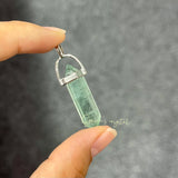 Two cusps  crystal pendant