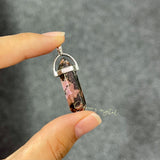 Two cusps  crystal pendant