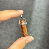 Two cusps  crystal pendant