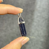 Two cusps  crystal pendant