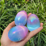 Aura Selenite Egg