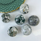 Moss Agate Sphere