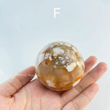 Flower Agate Sphere