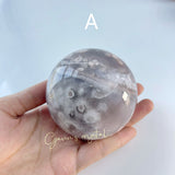 Flower Agate Sphere