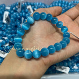 Blue Cat's Eye Bracelet