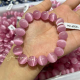 Pink Cat’s eye bracelet