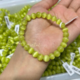 Green Cat's Eye Bracelet