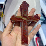 Ocean Jasper Crucifix