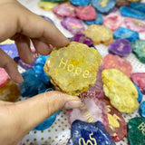 Healing Words Agate Slices