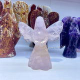 Rose  Quartz Angel Hand work