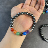 Hematite Chakras Bracelet