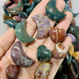 Ocean Jasper Moon Heart